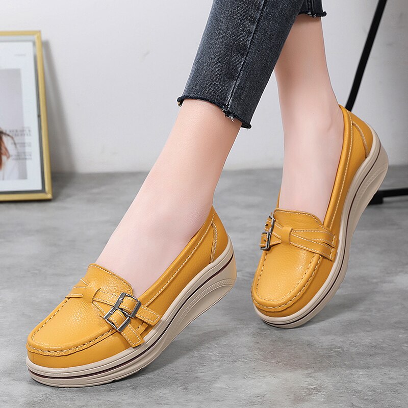 Cilool Flat Fashion Comfortable Shoes LF11