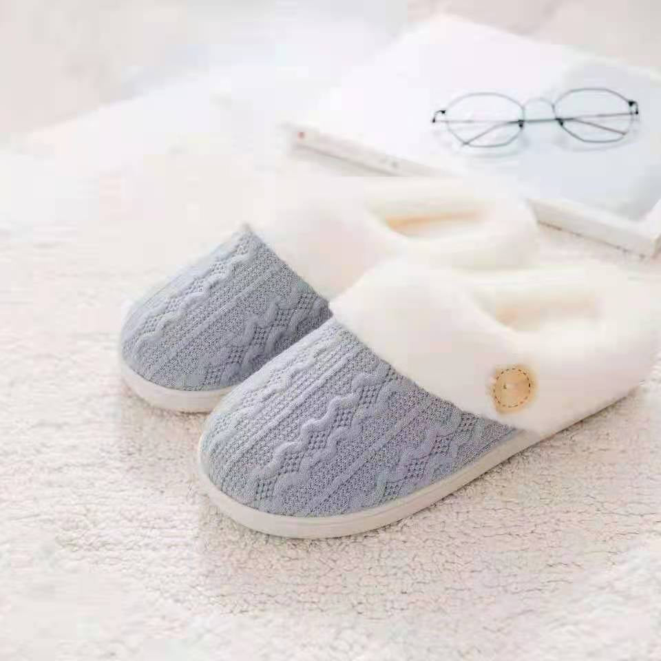 Slippers, moon shoes, cotton slippers, European and American size wool slippers, order memory cotton