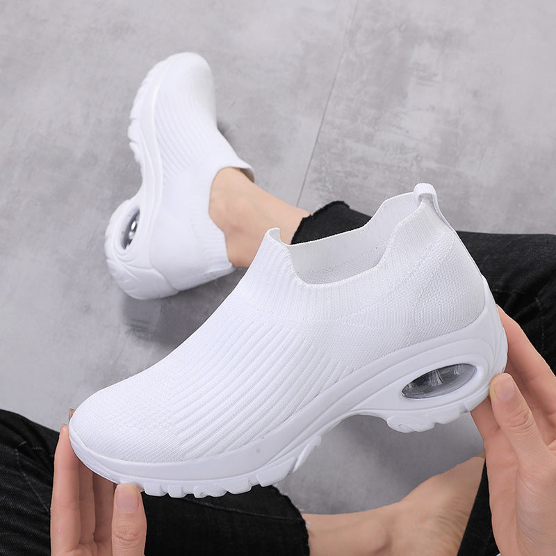 Cilool Comfortable Breathable Platform Sneakers