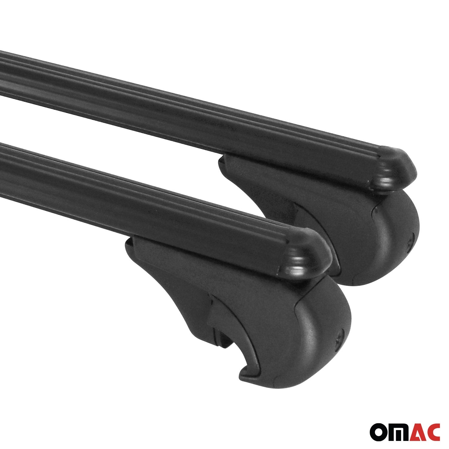 OMAC Bike Rack Carrier Roof Racks Set fits VW Tiguan 2009-2017 Black 3x U020754