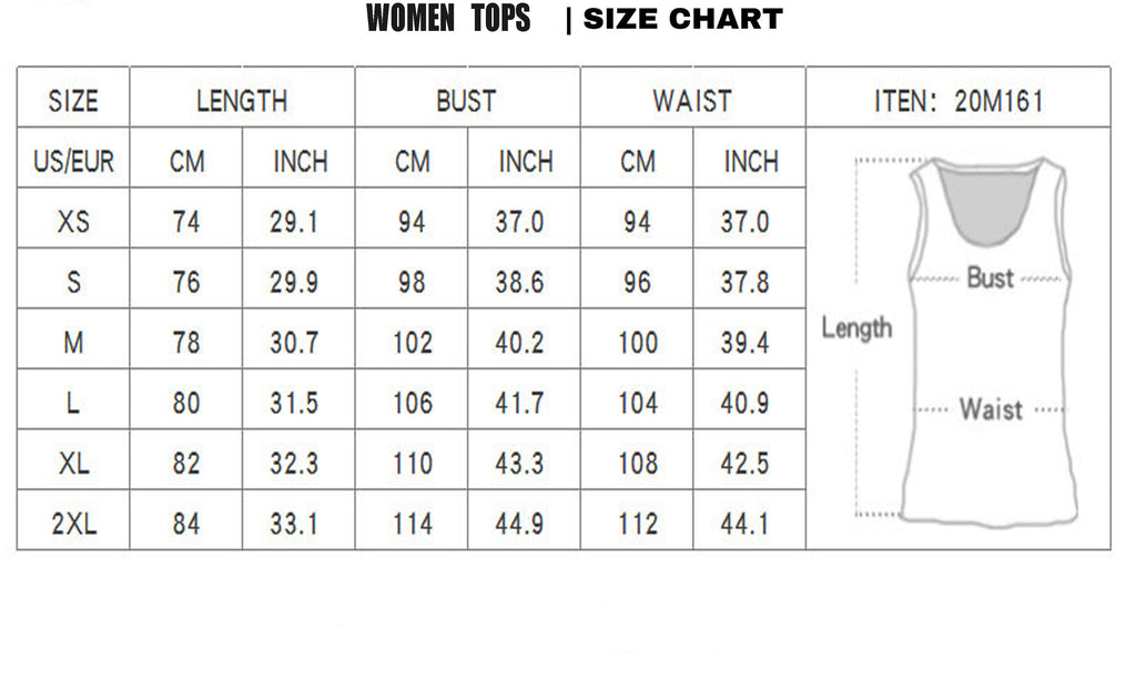 Ironpandafit Gym Clothing General Size Chart