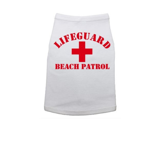 Lifeguard Beach Patrol Dog Shirt