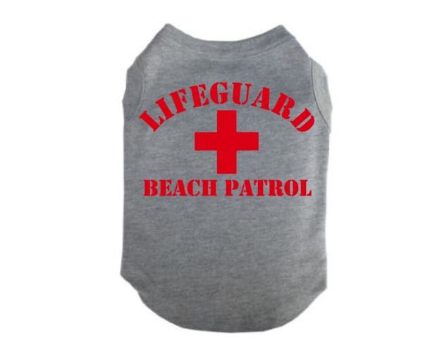 Lifeguard Beach Patrol Dog Shirt