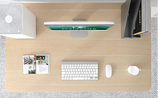 Maidesite desktop fits different DIY color Black Vintage White Wood