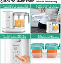 加载图片到图库浏览器,婴儿辅食机功能展示