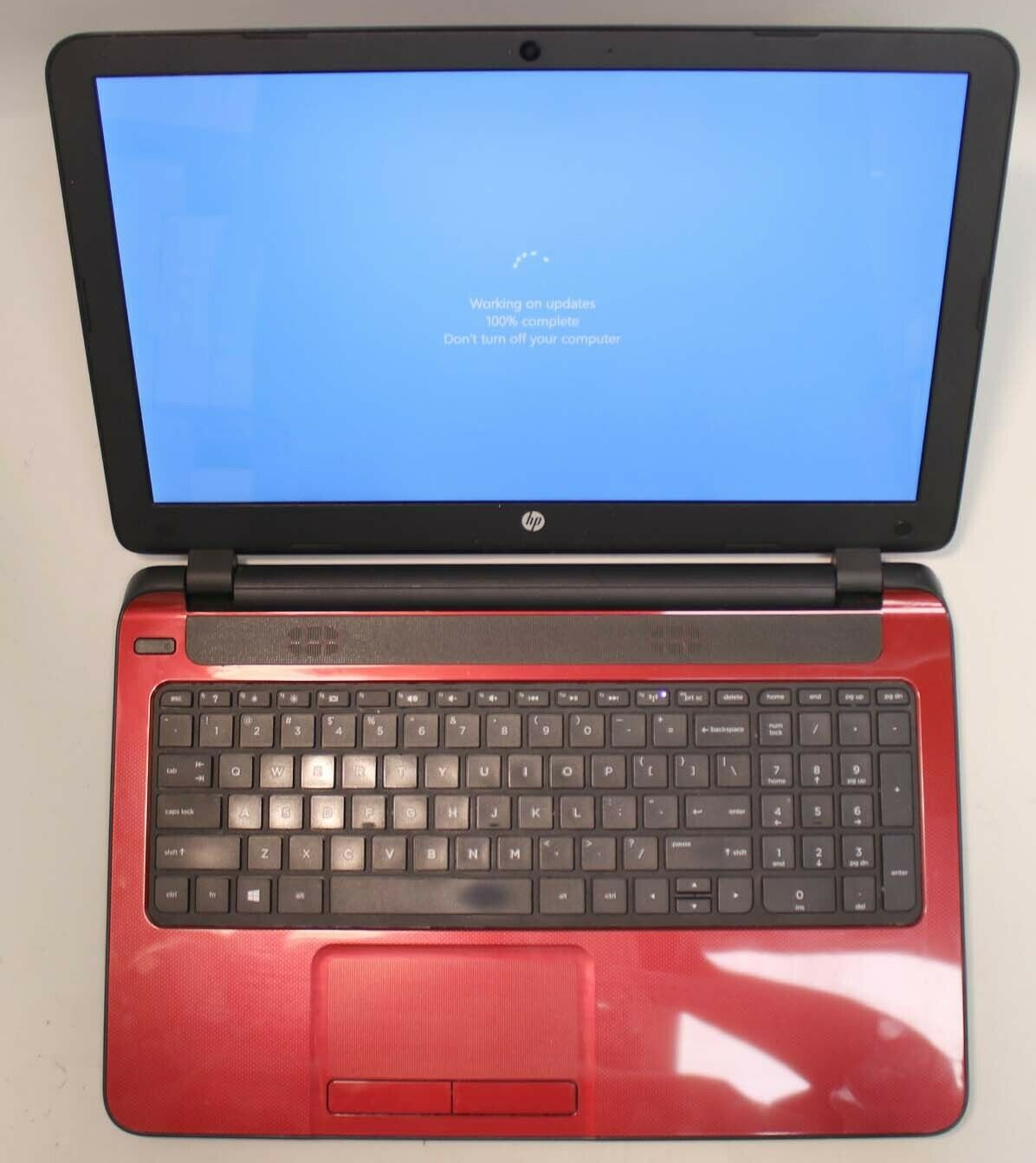 HP Flyer Red 15-F272WM Laptop 15.6
