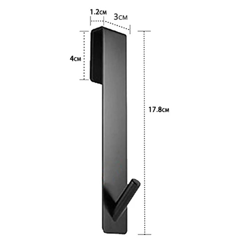 Shower Door Back Hook Stainless Steel