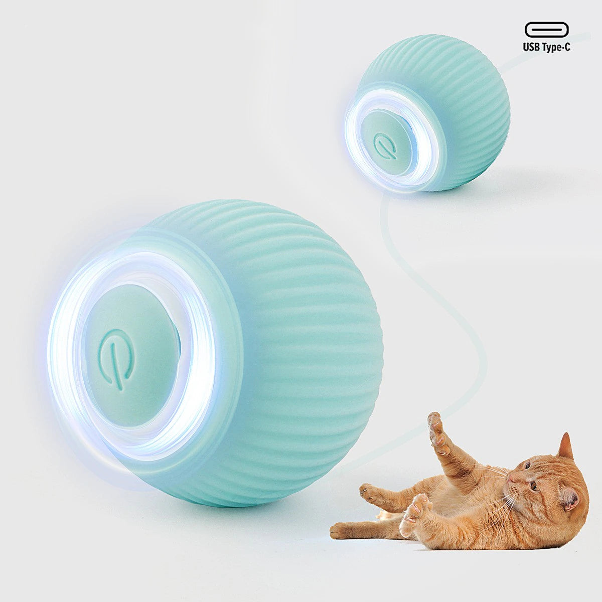 Automatic Rolling Ball Cat Toy