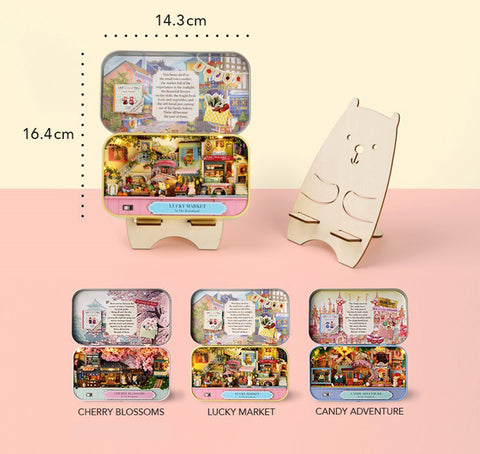 Fifijoy Box Theatre DIY Miniature Kit - Dreamland Trilogy