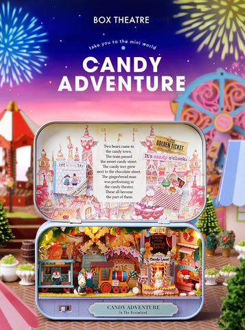 Fifijoy Box Theatre DIY Miniature Kit - Dreamland Trilogy