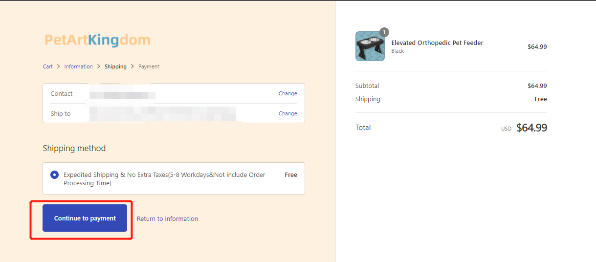 Petartkingdom How can You Use a Credit Card with Paypal 3