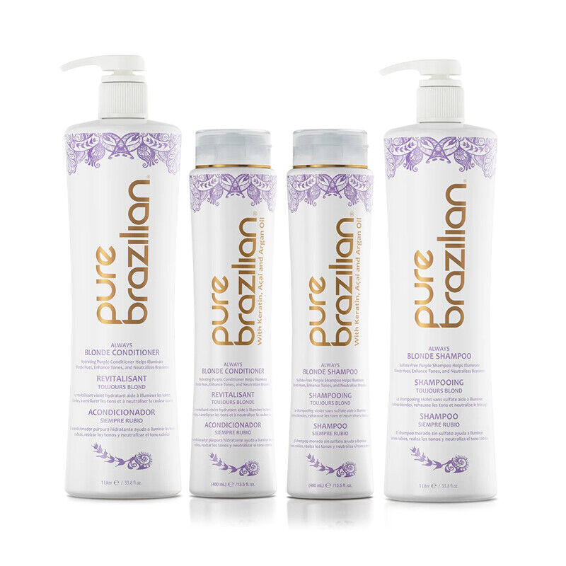 Pure Brazilian Blonde Hair Care Products