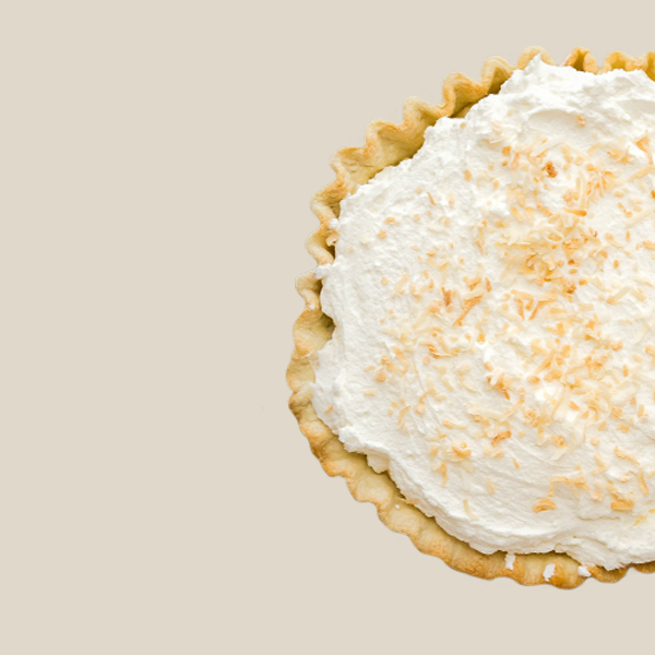 Natural Coconut Cream Pie Flavor