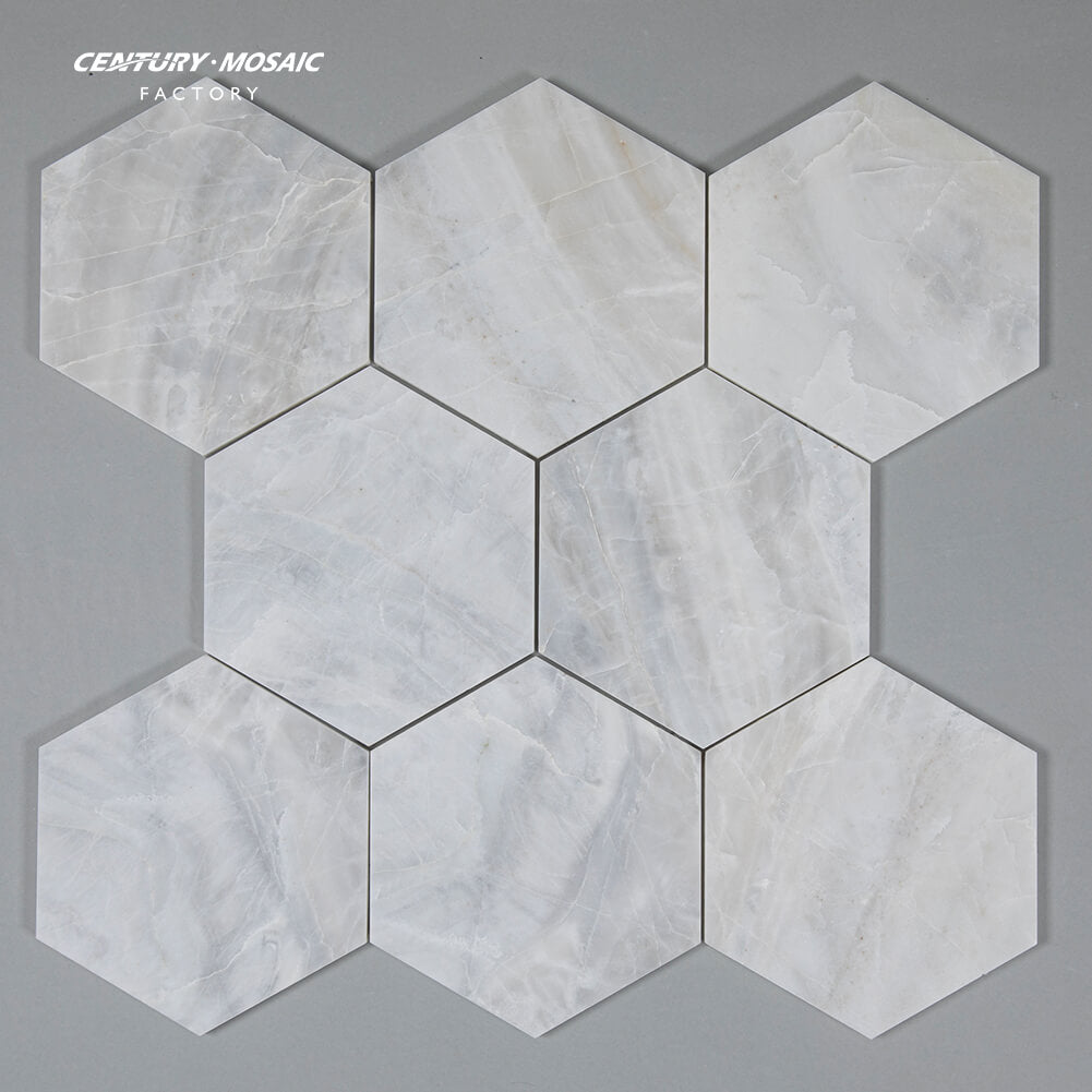 Century Mosaic Andes Gray Marble Tile Wholesale