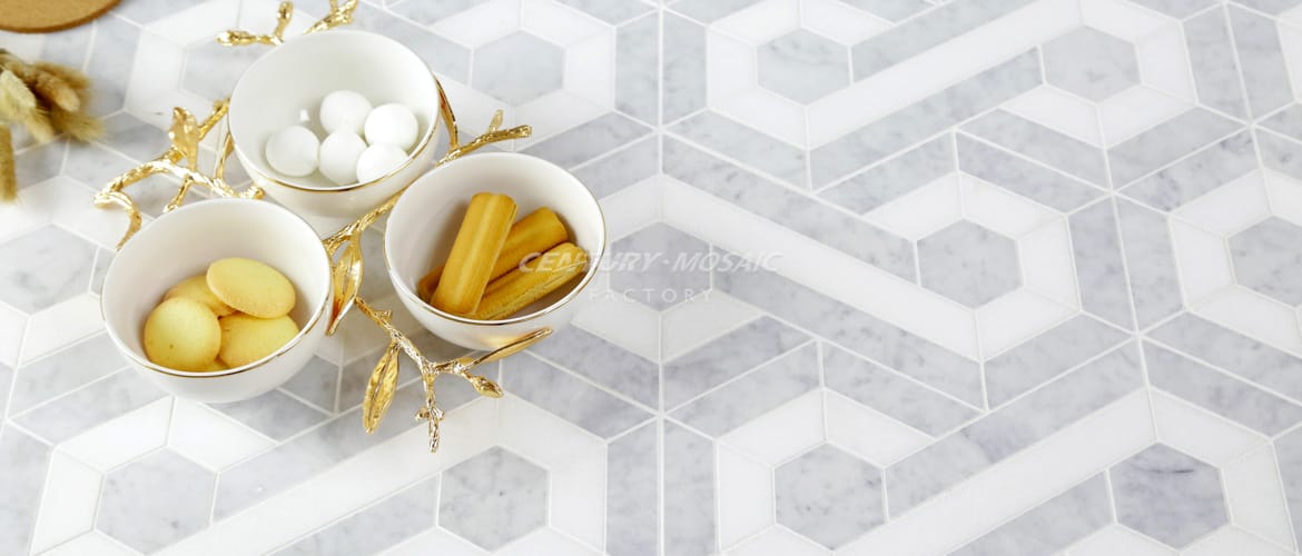 Waterjet Marble Mosaic