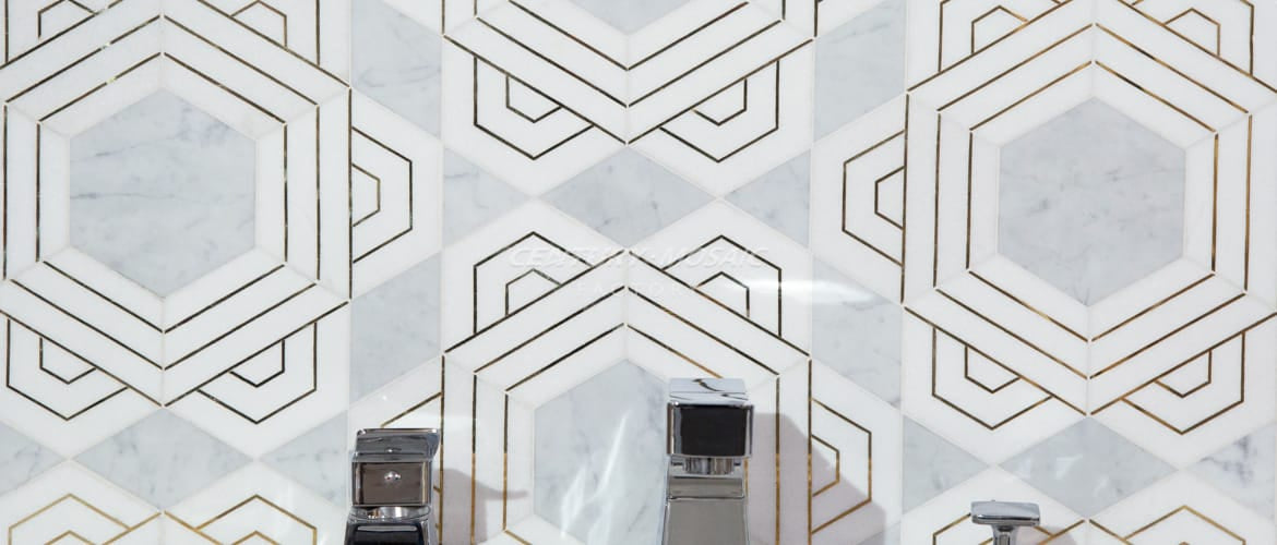 Waterjet Marble Mosaic