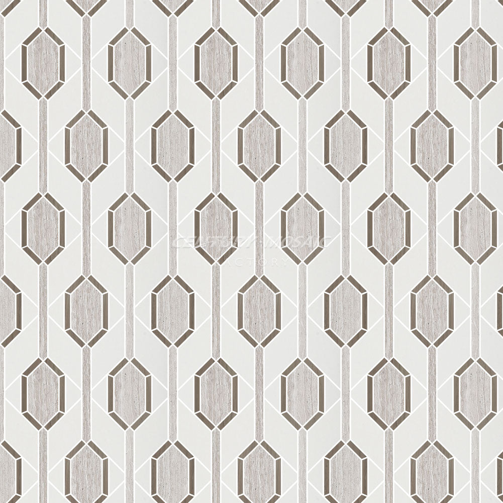 Hexagon Marble Mosaic Manufacturer