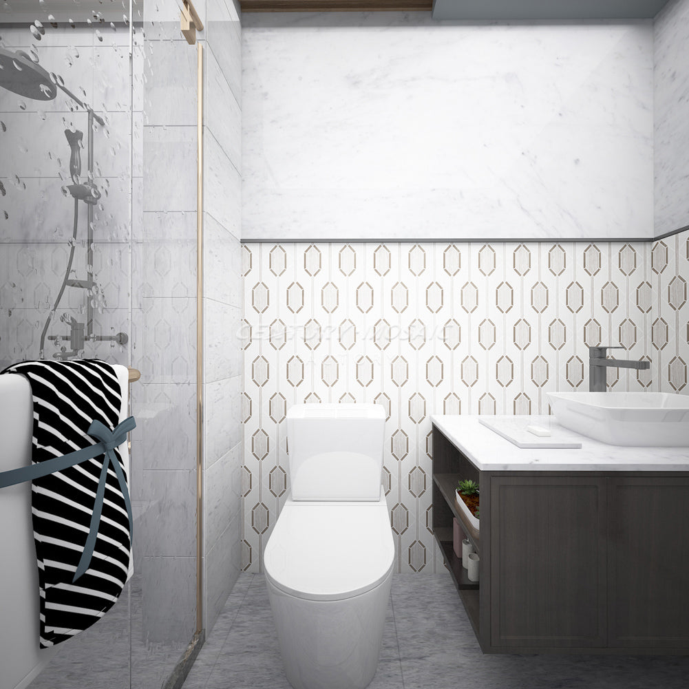 Hexagon Marble Mosaic Manufacturer