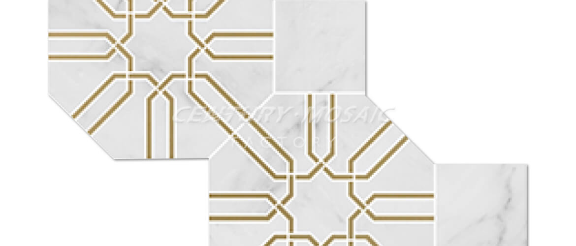 Waterjet Marble Mosaic