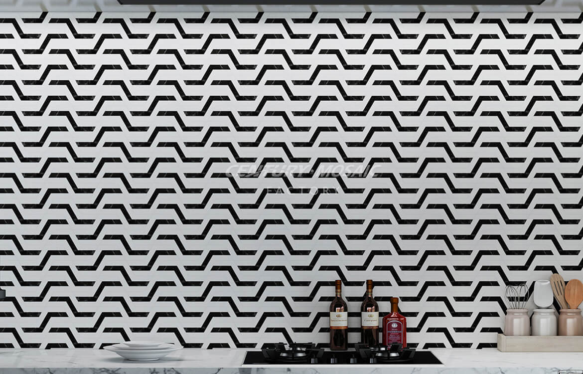 Waterjet Marble Mosaic