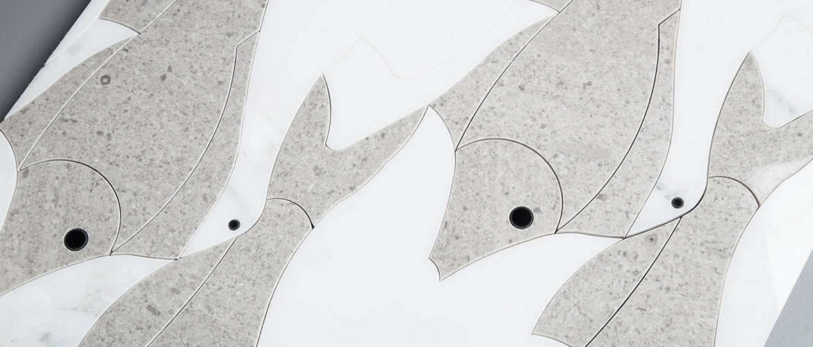 Waterjet Marble Mosaic