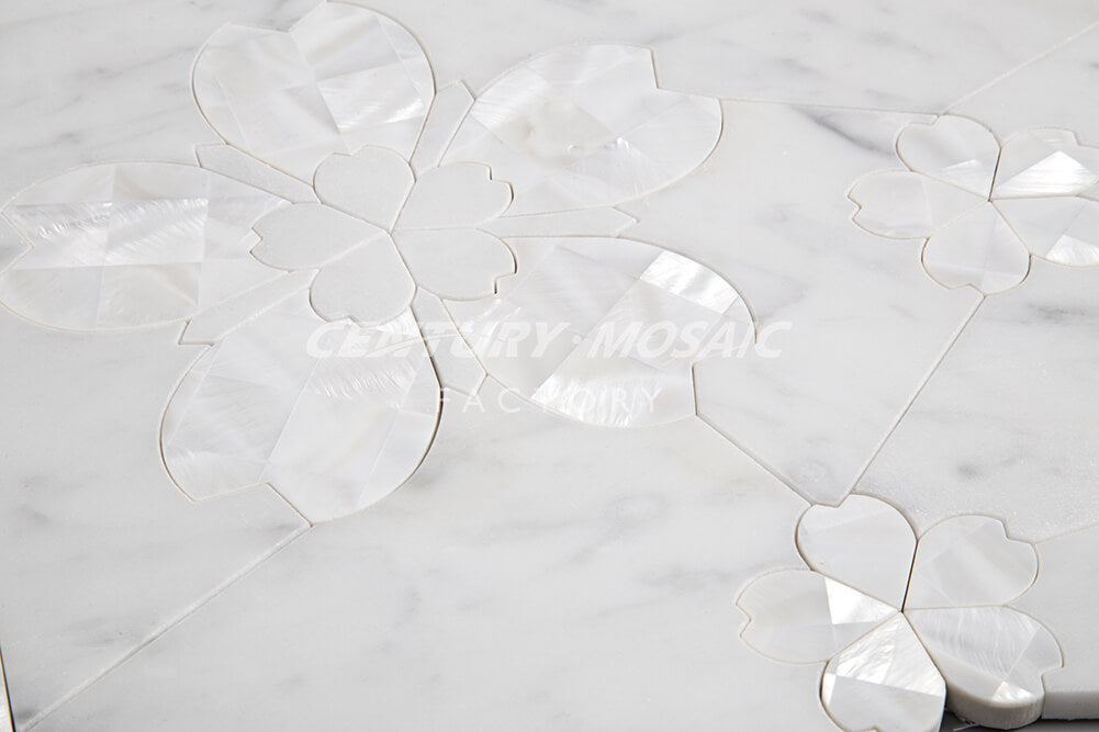 Waterjet Marble Mosaic