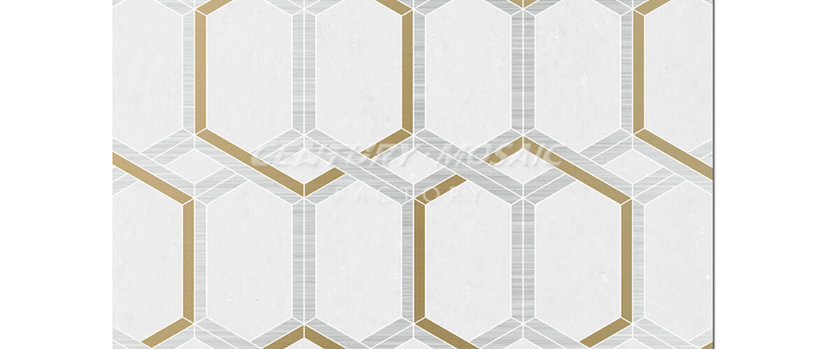 Waterjet Marble Mosaic