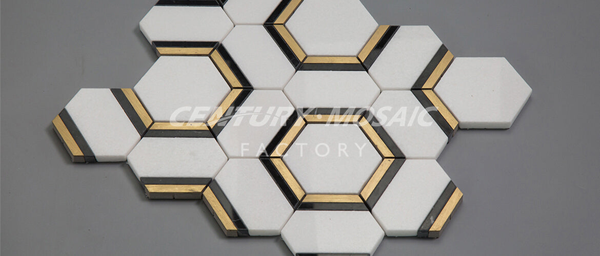 Waterjet Marble Mosaic