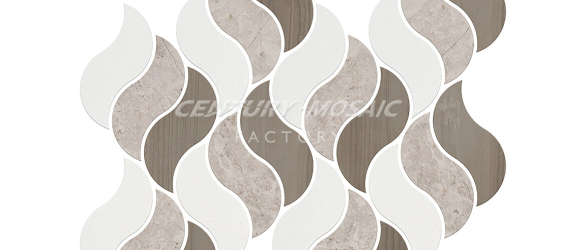 Graceful Dancing Waterjet Marble Mosaic Manufacturer
