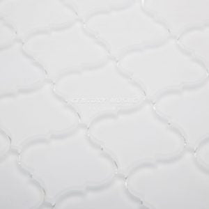 Crystal Glass Arabesque Mosaic Manufacturer