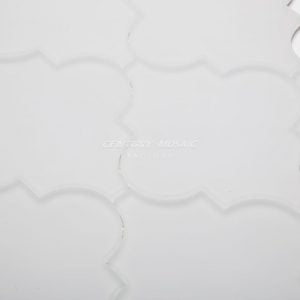 Crystal Glass Arabesque Mosaic Mosaic Manufacturer