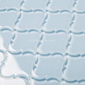 Crystal Glass Arabesque Mosaic Manufacturer