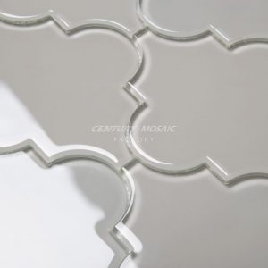 Crystal Glass Arabesque Mosaic Mosaic Manufacturer