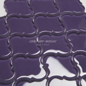 Crystal Glass Arabesque Mosaic Manufacturer