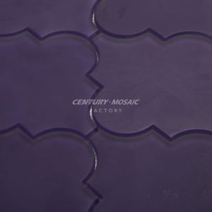 Crystal Glass Arabesque Mosaic Mosaic Manufacturer