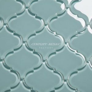Crystal Glass Arabesque Mosaic Manufacturer