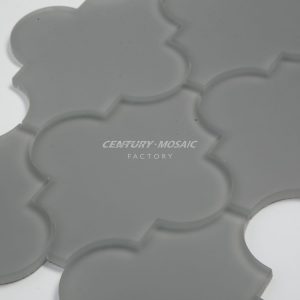 Crystal Glass Arabesque Mosaic Mosaic Manufacturer