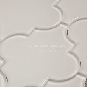 Crystal Glass Arabesque Mosaic Mosaic Manufacturer