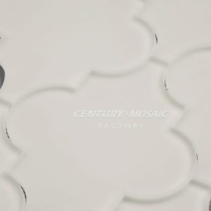 Crystal Glass Arabesque Mosaic Mosaic Manufacturer