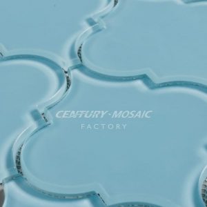 Crystal Glass Arabesque Mosaic Mosaic Manufacturer