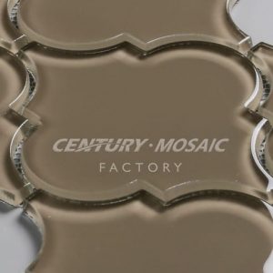 Crystal Glass Arabesque Mosaic Mosaic Manufacturer