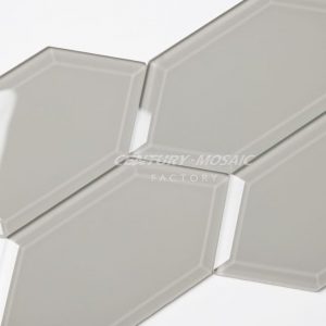 Crystal Glass Hexagon Mosaic Manufacturer