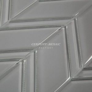 Crystal Glass Yellow Strip Glass Mosaic Manufacturer