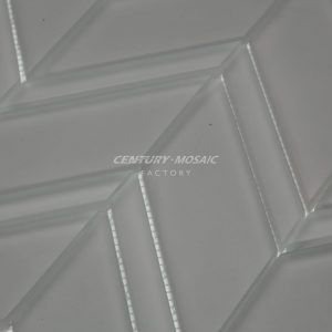 Crystal Glass Yellow Strip Glass Mosaic Manufacturer
