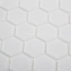 Crystal Glass 2″ Hexagon Mosaic Manufacturer