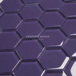 Crystal Glass 2″ Hexagon Mosaic Manufacturer