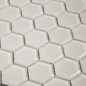 Crystal Glass 2″ Hexagon Mosaic Manufacturer