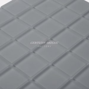 3''Crystal Glass Arabesque Mosaic Manufacturer