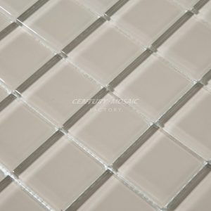 3''Crystal Glass Arabesque Mosaic Manufacturer