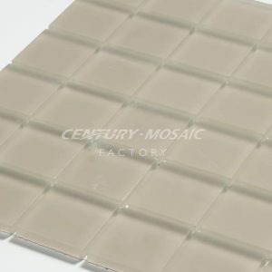 3''Crystal Glass Arabesque Mosaic Manufacturer